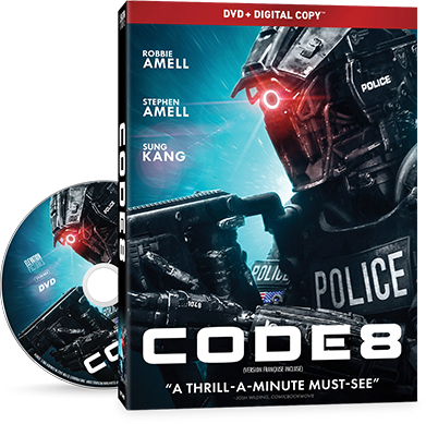Code 8 DVD Showcase