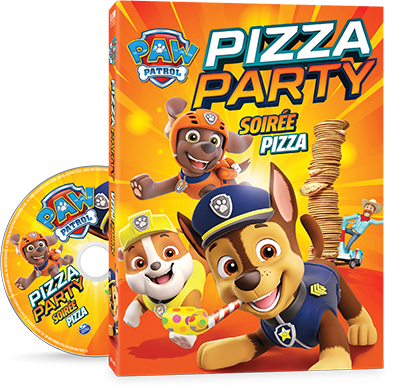 Pizza Party DVD Showcase